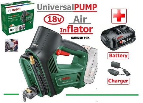 SALE PRICE £138.97 ( INC BATTERY ) - BOSCH UniversalPUMP 18V Air Inflator 0603947100 6949509233936