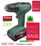 SALE PRICE £29.97 BARE TOOL - Bosch UniversalDrill 18V Cordless - 06039C8000 3165140965248