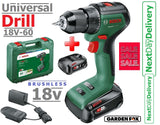 SALE best PRICE - £119.97 BOSCH UniversalDRILL 18V-60 Cordless Drill - 06039D7071 4053423230833