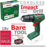 SALE PRICE - £57.97 - BARE TOOL Bosch EasyIMPACT 18-40 2sp Cordless Drill 06039D8100 4053423230703