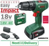 SALE best PRICE - £74.97 BOSCH EasyIMPACT 18v-40 2sp Cordless Drill 06039D8170 4053423230741