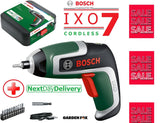SALE best PRICE £53.97 BOSCH IXO VII (Gen 7) Cordless Screwdriver 06039E0000 4053423234589  **** PAYPAL payments ONLY online **** for ALL CARD PAYMENTS call our sales team on - 07786 810644 - eg to pay via VISA MASTERCARD AMEX etc