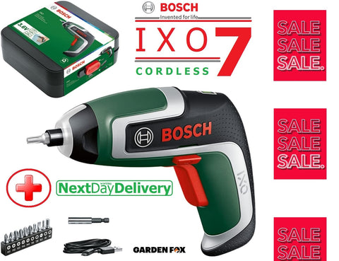 SALE best PRICE £53.97 BOSCH IXO VII (Gen 7) Cordless Screwdriver 06039E0000 4053423234589  **** PAYPAL payments ONLY online **** for ALL CARD PAYMENTS call our sales team on - 07786 810644 - eg to pay via VISA MASTERCARD AMEX etc