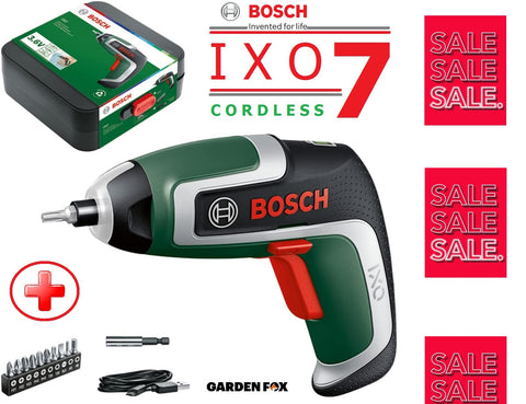 SALE PRICE - £45.97 - BOSCH IXO VII (Gen 7) Cordless Screwdriver 06039E0000 4053423234589