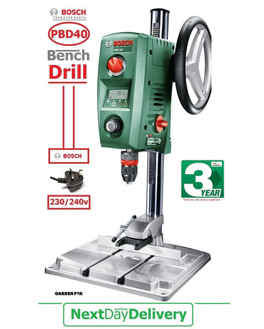 SALE best PRICE - £263.97 - BOSCH PBD40 BENCH DRILL Mains Electric 0603B07070 3165140569163
