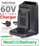 new £55.97 - HAYTER TORO FLEXFORCE 60V Cordless BATTERY CHARGER 86902 ( ex 120A )9310317869025 **** PAYPAL payments ONLY online **** for ALL CARD PAYMENTS call our sales line free on 0800 731 7008 to pay via VISA MASTERCARD AMEX  ****
