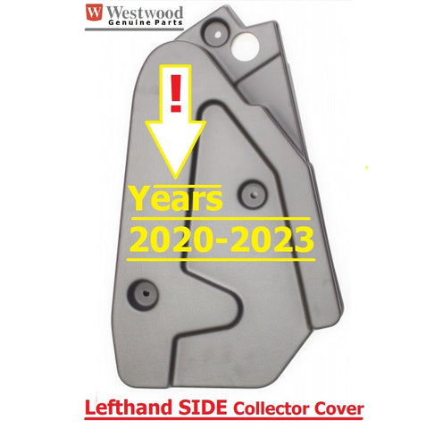 Genuine COUNTAX WESTWOOD new (2020-23) Powered Grass Collector SIDE COVER 149594600