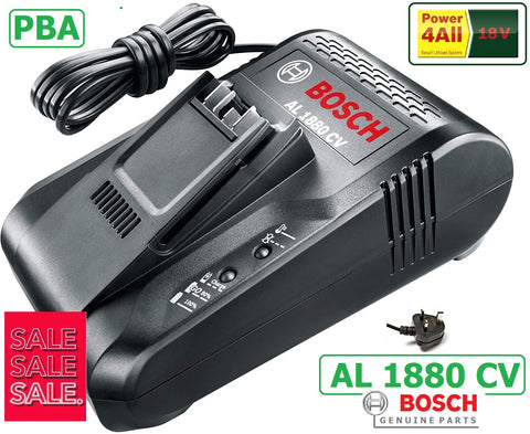 SALE PRICE £67.97 BOSCH AL1880CV PowerALL 18V Fast CHARGER 1600A011U0 –  GardenFOX LTD