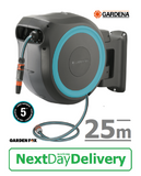 SALE best PRICE - £145.97 GARDENA 25m Wall Mounted Roll Up Hose Box - 18620-20 - 4078500052023  **** PAY PAL & AMEX payments ONLY online or call free on 0800 731 7008 to pay via VISA MASTERCARD ****