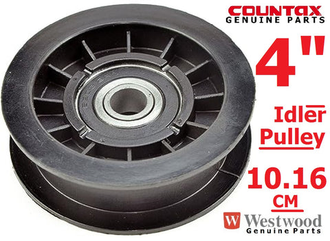 Genuine - COUNTAX WESTWOOD - IDLER PULLEY ( 4" - 10.16cm ) - 209046200