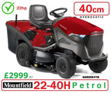 SALE best PRICE - £2999.97* CLICK & COLLECT or visit & purchase in store for local delivery * - new MOUNTFIELD 2240H -SD Collector OR Mulcher Hydrostatic Transmission Key Start Ride on MOWER 40"/102cm 2T0980483/M25 RO