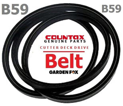 Genuine COUNTAX WESTWOOD Cutter Deck Drive Belt - SIZE B59 - 22940200
