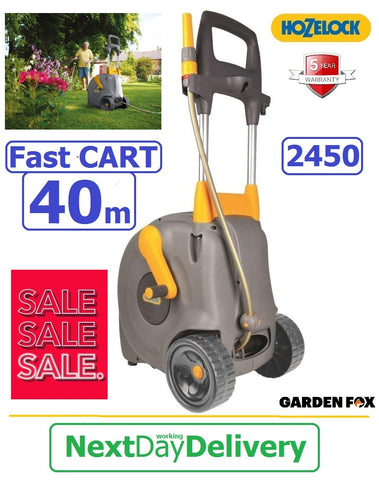 SALE best PRICE - £107.97 - HOZELOCK FAST CART 40M  2450 100-001-019 5010646039987**** PAYPAL payments ONLY online **** for ALL CARD PAYMENTS call our sales team 01787 313488 to pay via VISA MASTERCARD AMEX  ****