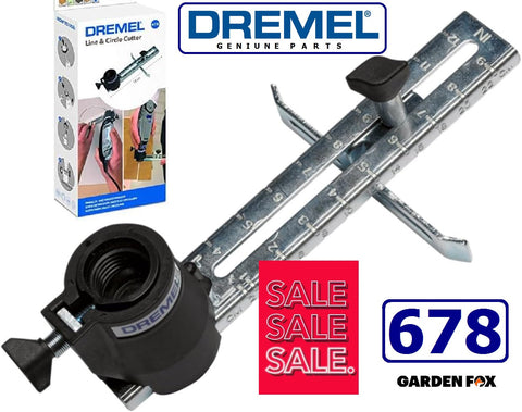 SALE PRICE - £19.97 - DREMEL 678 Line & Circle Cutter - 26150678JB 8710364081899