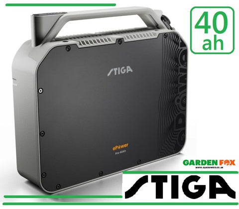 Genuine £729.97 - * CLICK & COLLECT or visit first & purchase in store. * STIGA 40AH ePower PRO Battery 279000004/ST1 8008984873193 - BATTERY