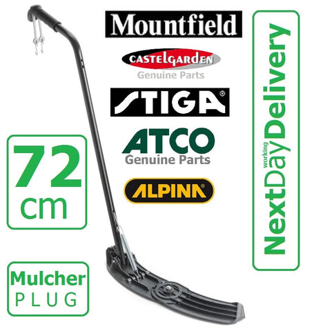 Genuine MOUNTFIELD STIGA CASTELGARDEN ALPINA ATCO - 72CM - Mulching PLUG KIT 72M - 299900036/0 7313321302405 72M