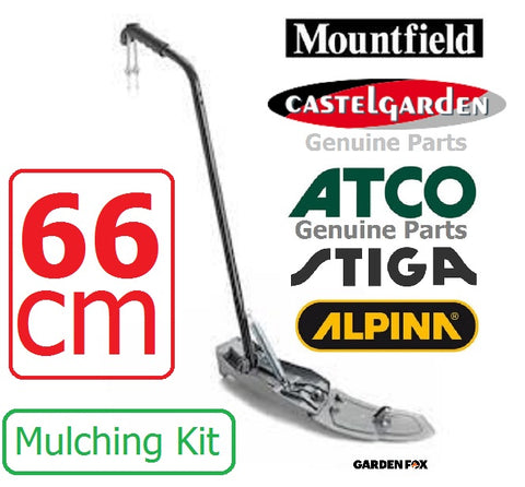 Genuine MOUNTFIELD CASTELGARDEN STIGA ATCO 66cm/27" - Mulching PLUG KIT - 299900135/0 66M 8008984618145