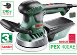 SALE PRICE - £99.97 - BOSCH PEX400AE Expert Corded Orbital Sander 06033A4070 3165140594455