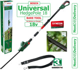 SALE best PRICE £124.97 BARE TOOL Bosch UniHEDGEPOLE Telescopic CUTTER 06008B3001 3165140888059 HEC