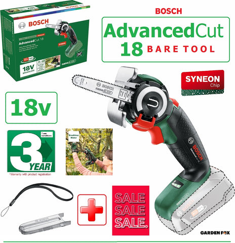 SALE PRICE 119.97 BARE TOOL Bosch AdvancedCUT18 18V 06033D5100 GardenFOX LTD