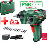 SALE PRICE - £58.97 - BOSCH PSR Select Cordless SCREWDRIVER - 0603977071 4053423207262.