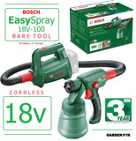 SALE best PRICE - £85.47 - ( B A R E ) BOSCH Easy Spray 18V-100 Garden Sprayer 0603208000 4053423227871 **** PAY PAL & AMEX payments ONLY or call 0800 731 7008 to pay via VISA MASTERCARD ****