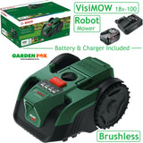 SALE best PRICE - £323.97 -  new BOSCH VisiMOW 18V-100 Autonomous ROBOT MOWER - 06008E1070 4053423706550 LA RO