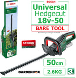 SALE best PRICE - £104.97 - BARE TOOL - BOSCH Universal HedgeCUT 18-50 Hedgecutter 0600849K00 4059952558783 HEC