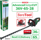 SALE best PRICE - £194.97 - BARE BOSCH Advanced HedgeCUT 36V-65-28 Hedgecutter 060084A301 4059952558868 HEC