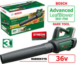 SALE best PRICE - £117.97 - BARE TOOL - BOSCH AdvancedLEAF Blower 36V-750 06008C6001 4059952568942 LV