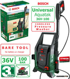 SALE best PRICE - £162.97 - BARE - BOSCH Universal AQUATAK 36V Pressure Washer 06008C7000 4059952582344  PW