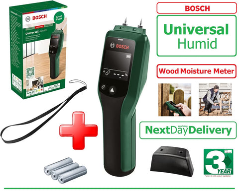 SALE best PRICE - £39.97 - BOSCH Universal HUMID Reader for Wood - 0603688001 4059952648293