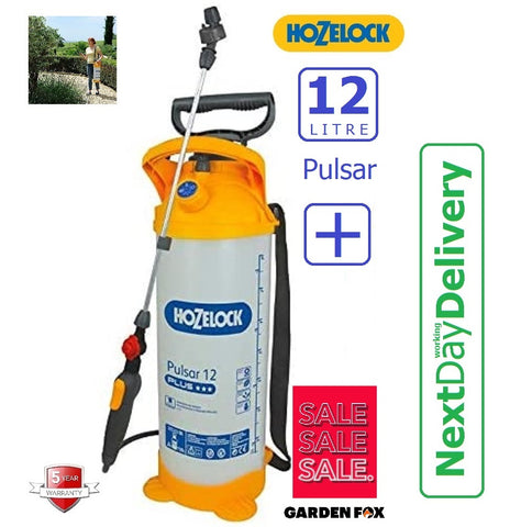 SALE best PRICE - £64.97 - HOZELOCK Pulsar PLUS 12 Litre Pressure SPRAYER - 4312 - 5010646062695