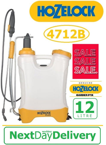 SALE best PRICE - £79.97 - HOZELOCK Knapsack Sprayer 12 Litre - 4712B 100-001-810 - 5010646062749 **********PAY PAL & AMEX payments ONLY or call 0800 731 7008 to pay via VISA MASTERCARD**********