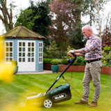 SALE best PRICE - £169.99 - WEBB Mains 240V Corded ROLLER Electric Lawnmower 16" 40cm WEER40RR 5055661905428