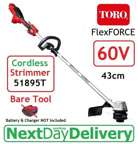 SALE best PRICE - £158.97 TORO FlexFORCE BARE TOOL 51895T 60V 43cm Strimmer 9310317989830 BCH **** PAYPAL payments ONLY online **** for ALL CARD PAYMENTS call our sales team on - 077 868 10644 - to pay via VISA MASTERCARD AMEX  ***