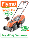 SALE best PRICE £107.97 FLYMO Speedi-Mo 360C Mains Corded 240V Electric Lawnmower 7391736343060 LA