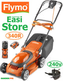 SALE best PRICE - £103.97 - FLYMO Easi Store 340R 13"/34cm 240V Mains Electric Lawnmower 7392930297227 LA  **** PAY PAL & AMEX payments ONLY or call 0800 731 7008 to pay via VISA MASTERCARD ****