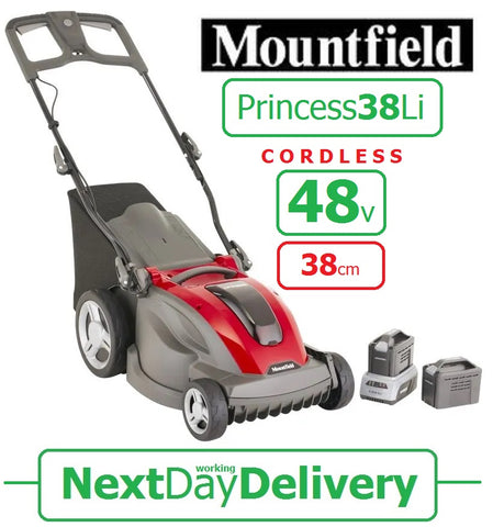 SALE best PRICE - £329.97 - MOUNTFIELD Princess 38Li Kit Cordless Lawnmower 294386063/M21 8008984844018 LA