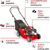 SALE best PRICE - £217.97 - MOUNTFIELD SP41 Driven Petrol 15" Lawnmower 297412043/M21- 8008984845145 LA **** PAYPAL & AMEX payments ONLY online or call free on 0800 731 7008 to pay via VISA MASTERCARD ****