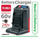 new £59.97 TORO Flex-FORCE 60V - BATTERY CHARGER - 81802 9310317818023
