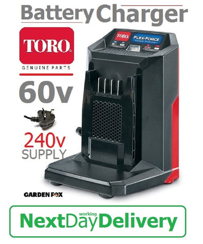 new £79.97 TORO Flex-FORCE 60V - 5 AMP BATTERY CHARGER - 81805 9310317818052