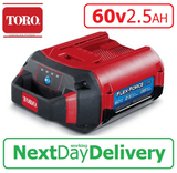new TORO FLEX-Force BATTERY 60V 2.5AH 81825 9301317818252