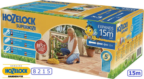 new £36.97 HOZELOCK SUPERHOZE 15 Metres 8215 - 5010646061254