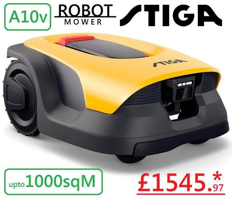 SALE best PRICE - £1545.97 - STIGA A10V Vista ROBOT MOWER up to 1000sqM * CLICK & COLLECT or visit & purchase in store * 2R7111028/UKS 8008984873193 RO