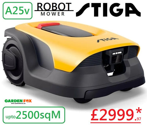 SALE best PRICE - £2999.97 - STIGA A25V Vista ROBOT MOWER up to 2500 sqM * CLICK & COLLECT or visit & purchase in store * 2R7113028/UKS 8008984872295 RO