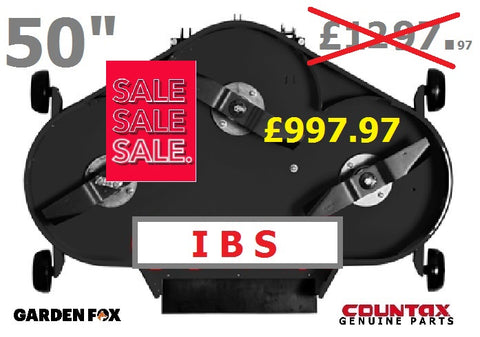 SALE PRICE - £997.97 *Click & Collect or Local Delivery* Countax 50" IBS Cutter Deck to Fit A2550H Garden Tractor or earlier models