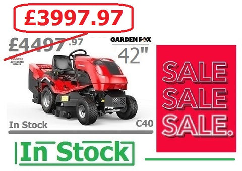 SALE PRICE £3997.97 *Click & Collect/Buy in store for Regional Delivery* Countax C40 2WD Garden Tractor 42" Cutter Deck CXC40 RO