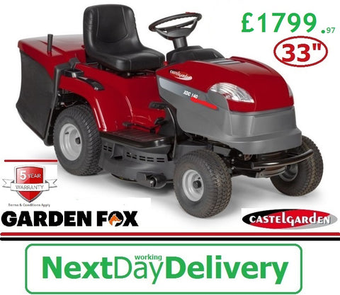 SALE best PRICE -  £1799.97* - CLICK & COLLECT or visit & purchase in store * - new CASTELGARDEN XDC140 Ride on Mower 33" Cut Geared Transmission Key Start Rear Collector RO   DEPOSIT