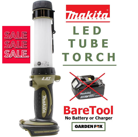 SALE PRICE - BARE TOOL - £41.97 - MAKITA DML806O Green 18V LED TUBE TORCH 18V LXT 0088381758420